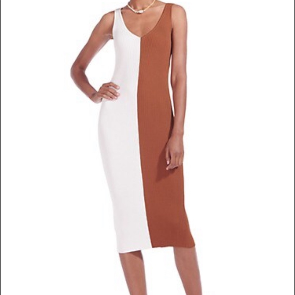 Staud Dana Colorblock Dress
